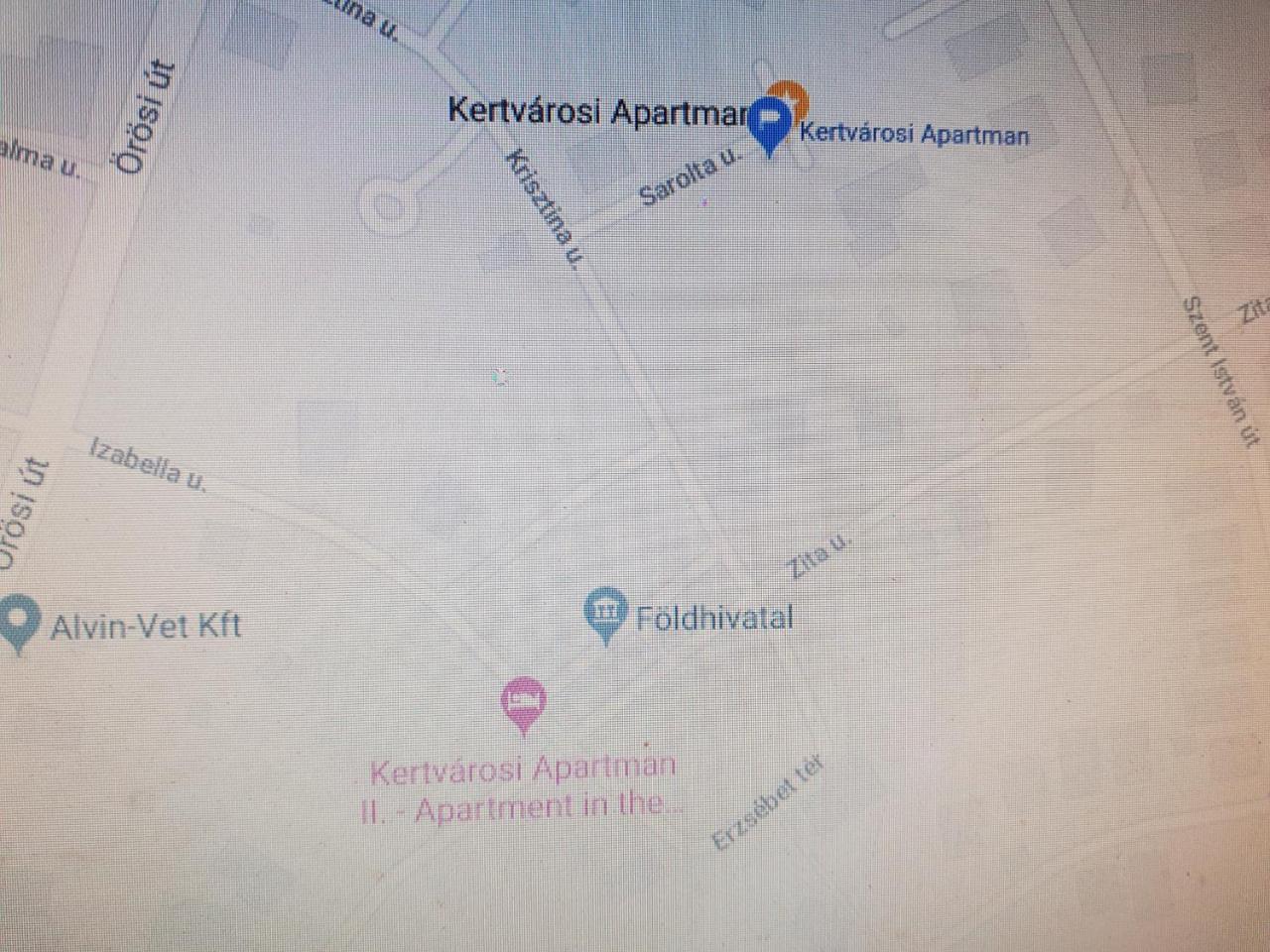 Kertvárosi Apartman Tiszaújváros Kültér fotó